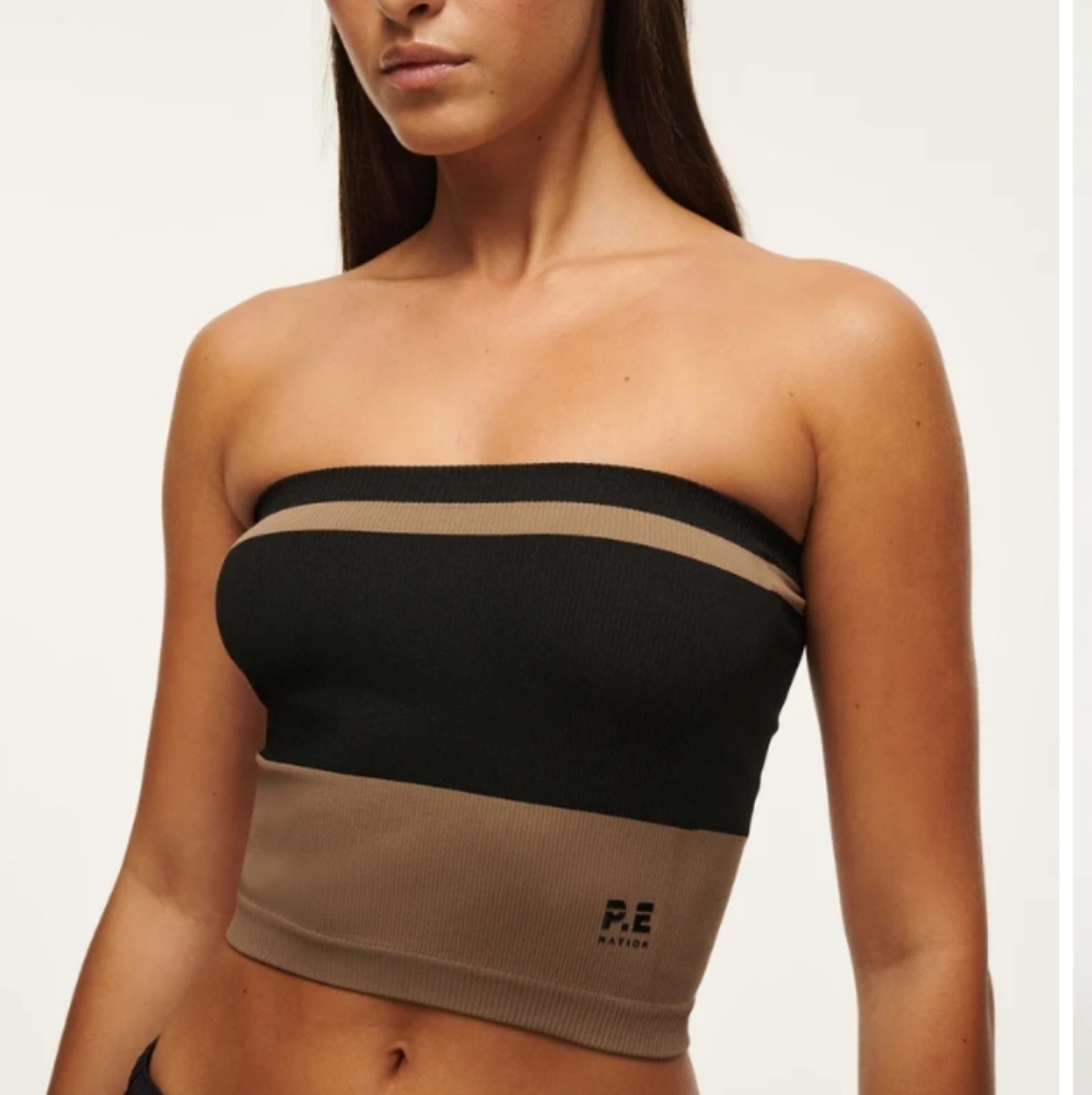 PE Nation Strapless Top